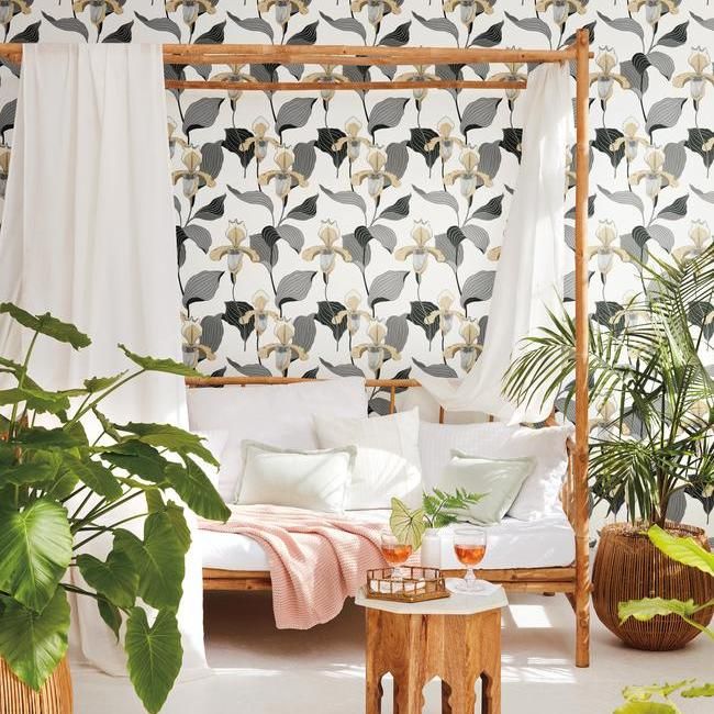 Обои York Modern Heritage 125th Anniversary Lady Slipper NV5524