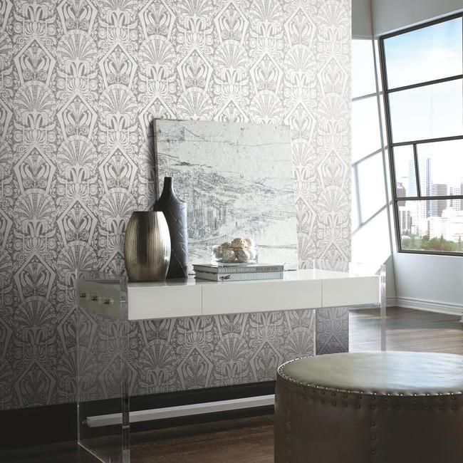 Обои York Modern Heritage 125th Anniversary Zelda NV5532 фото в интерьере