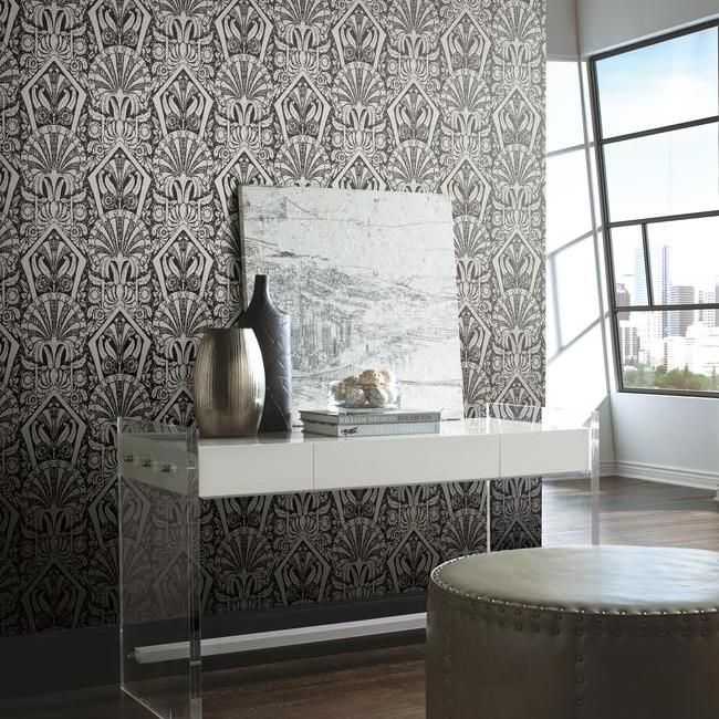 Обои York Modern Heritage 125th Anniversary Zelda NV5533 фото в интерьере