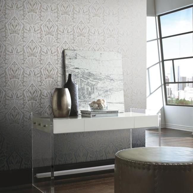 Обои York Modern Heritage 125th Anniversary Zelda NV5535 фото в интерьере