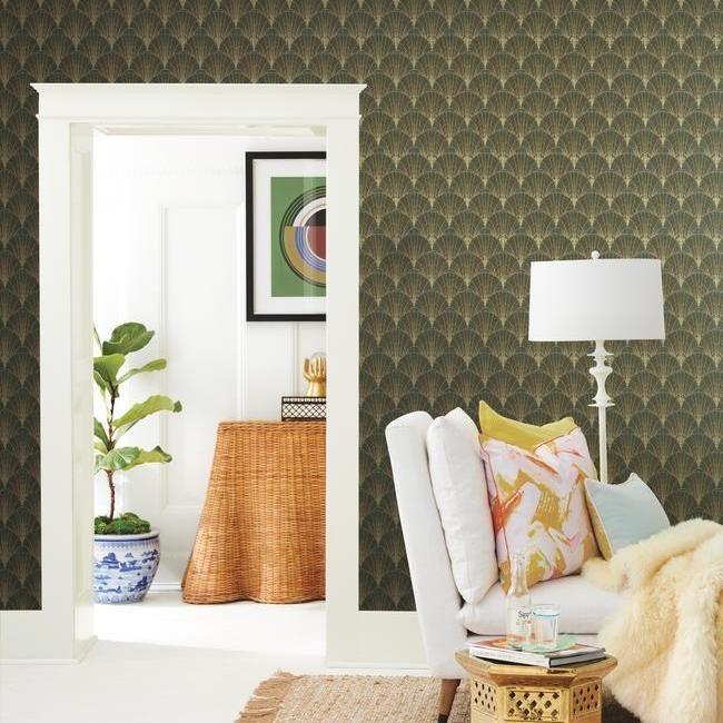 Обои York Modern Heritage 125th Anniversary Scalloped Pearls NV5548