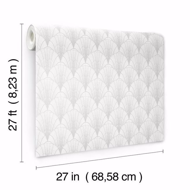 Обои York Modern Heritage 125th Anniversary Scalloped Pearls NV5550