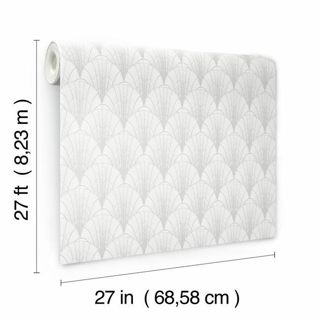 Обои York Modern Heritage 125th Anniversary Scalloped Pearls NV5550