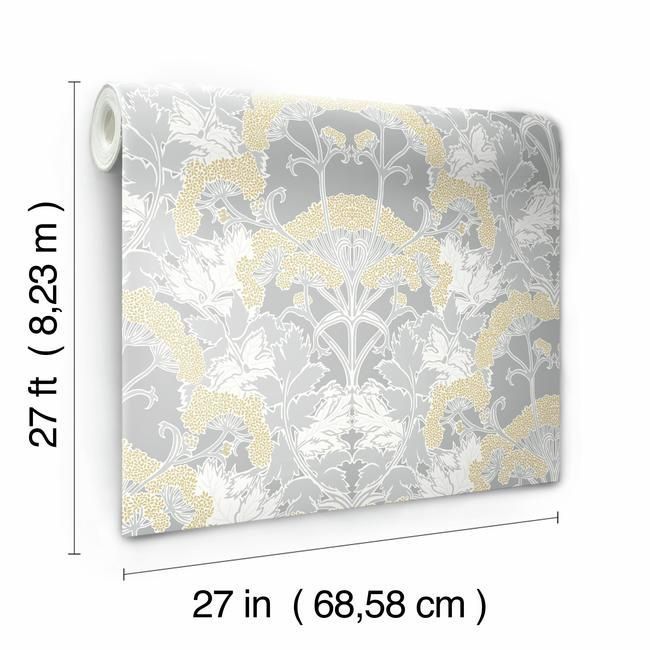 Обои York Modern Heritage 125th Anniversary Yarrow Nouveau NV5559