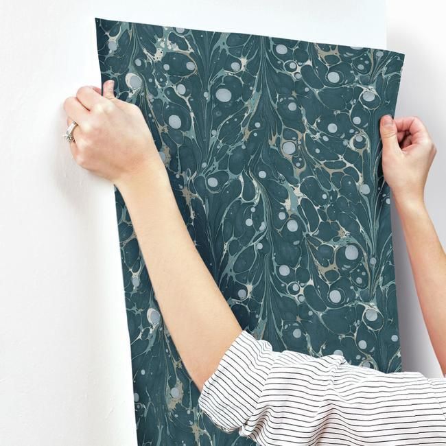 Обои York Modern Heritage 125th Anniversary Marbled Endpaper NV5592