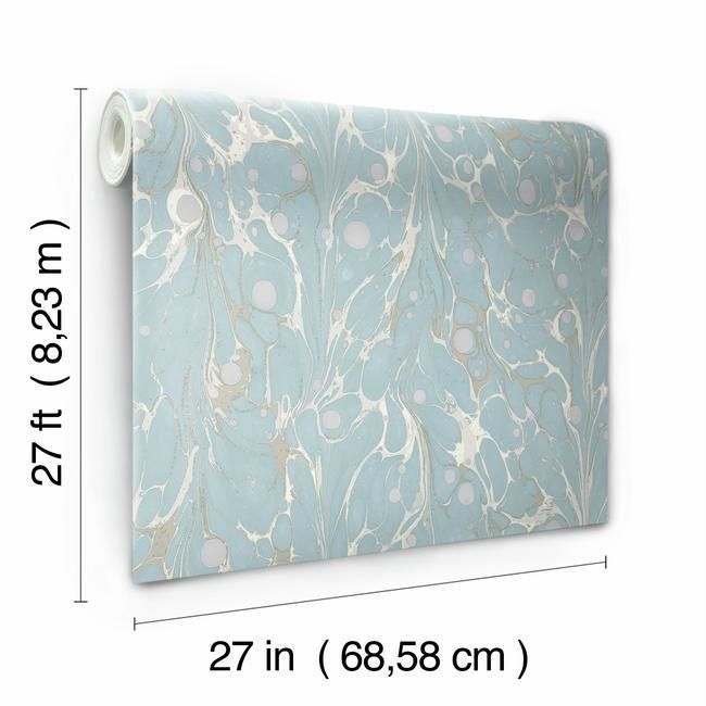 Обои York Modern Heritage 125th Anniversary Marbled Endpaper NV5593