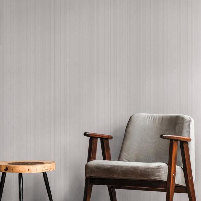 Обои York Modern Heritage 125th Anniversary Linen Strie NV5600 фото в интерьере