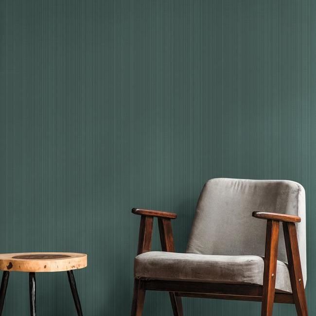 Обои York Modern Heritage 125th Anniversary Linen Strie NV5601 фото в интерьере