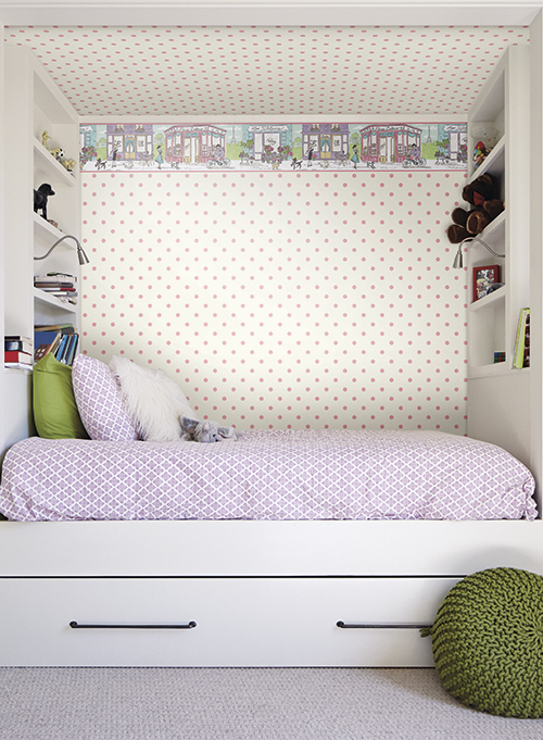 Обои Waverly Kids WK6936 фото в интерьере