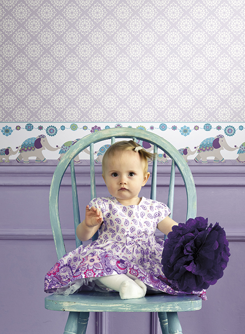 Бордюр Waverly Kids WK6899BD фото в интерьере