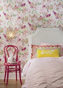 Обои Waverly Kids WK6968 фото в интерьере