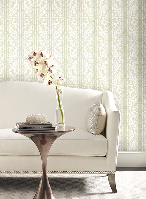 Обои Waverly Stripes SV2701 фото в интерьере