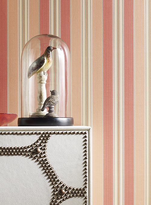 Обои Waverly Stripes WA7784 фото в интерьере