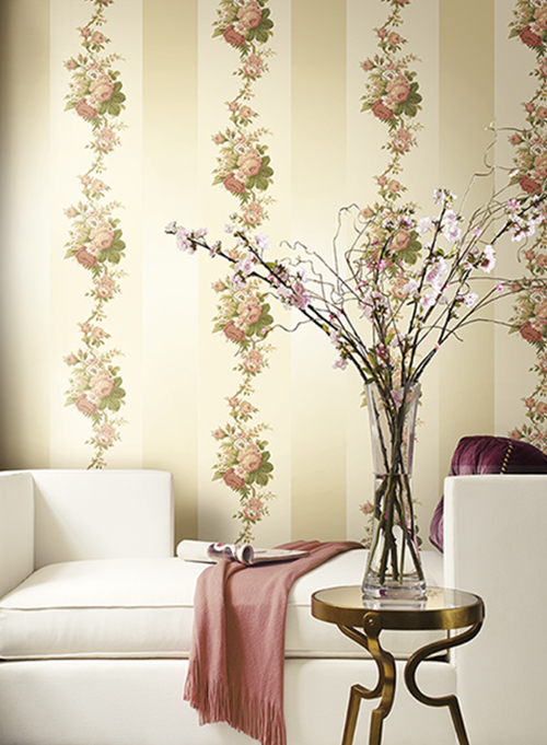 Обои Waverly Stripes SV2751 фото в интерьере