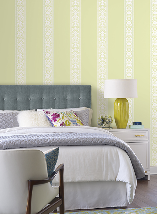 Обои Waverly Stripes SV2693 фото в интерьере