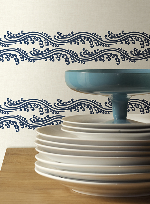 Обои Waverly Stripes SV2713 фото в интерьере