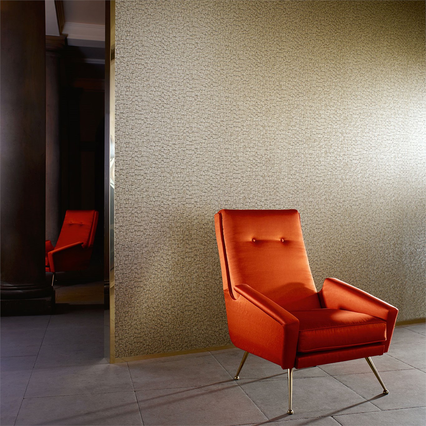 Обои Zoffany Phaedra Leighton 312600 фото в интерьере