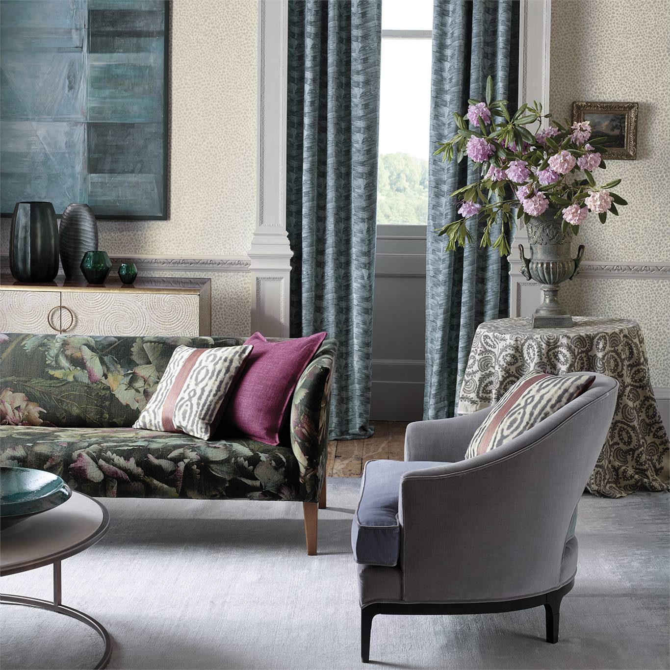 Обои Zoffany Darnley Wallis 312877 фото в интерьере