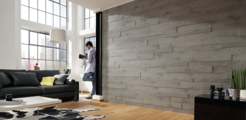 Стеновые панели Meister Concreate 4045 840×80-120×15