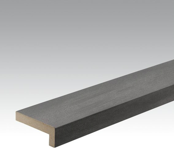 Финишный молдинг Meister Steel metallic 4078 2380×60×22