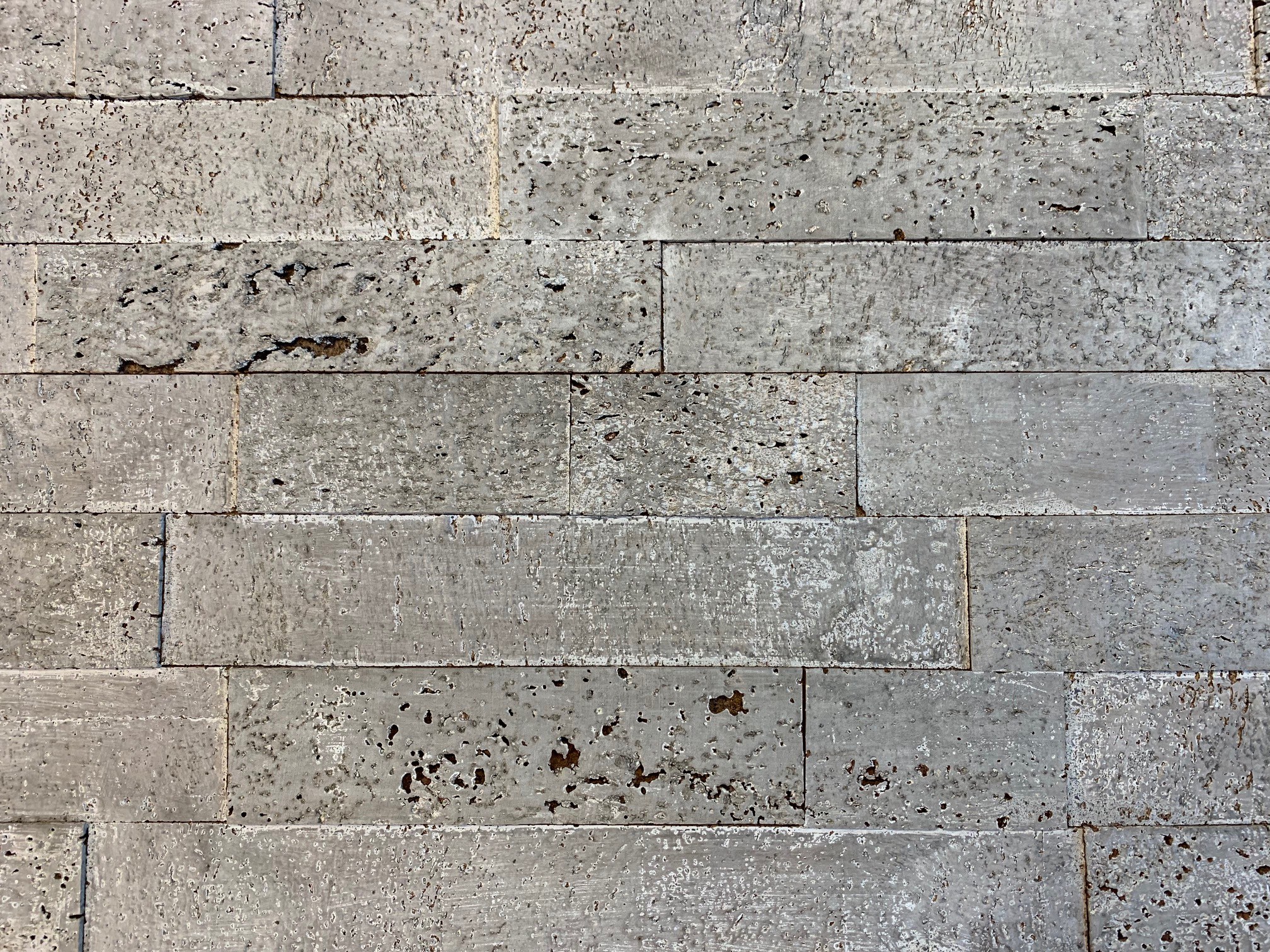 Пробковая стеновая панель Corkstyle Corkbrick Antico Nebbia 750×240×9-11