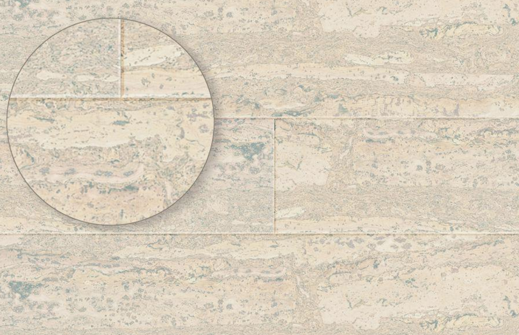 Пробковый пол клеевой Corkstyle CorkPro Comprido Milk 915×200×6