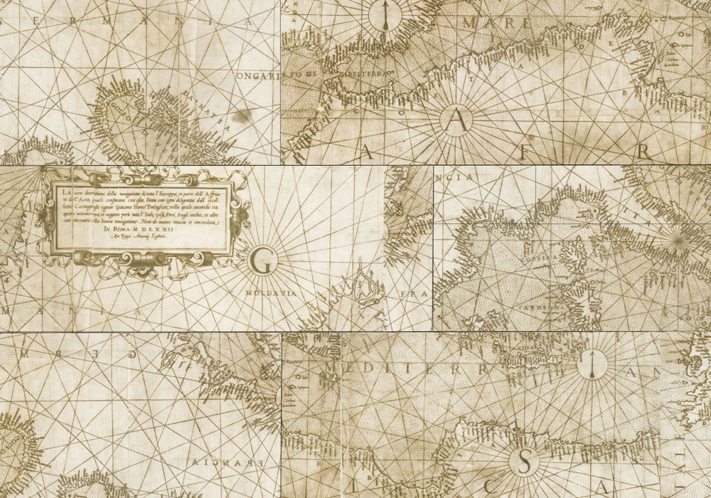 Пробковый пол замковый Corkstyle Fantazy World Map