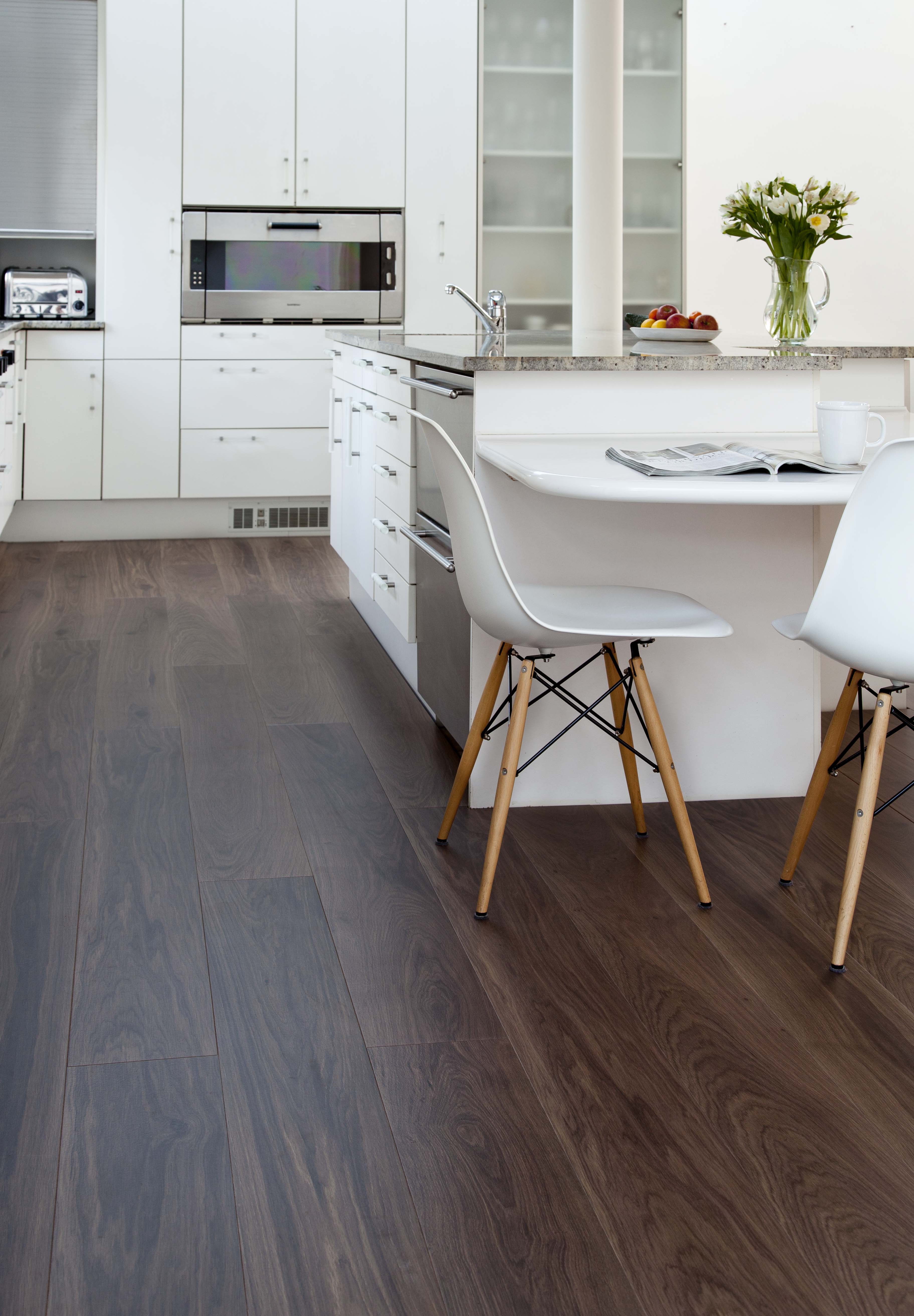 Пробковый пол замковый Granorte Vita Classic elite Дуб Java 1164×194×10,5 фото в интерьере