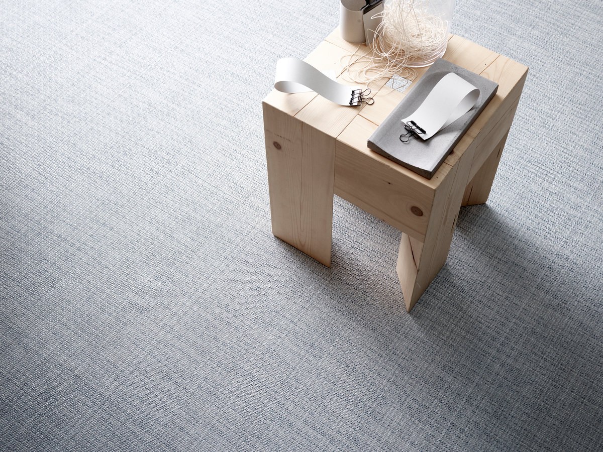 Виниловый пол Bolon плетёный Elements Flint 108277 25000×2000×3 фото в интерьере