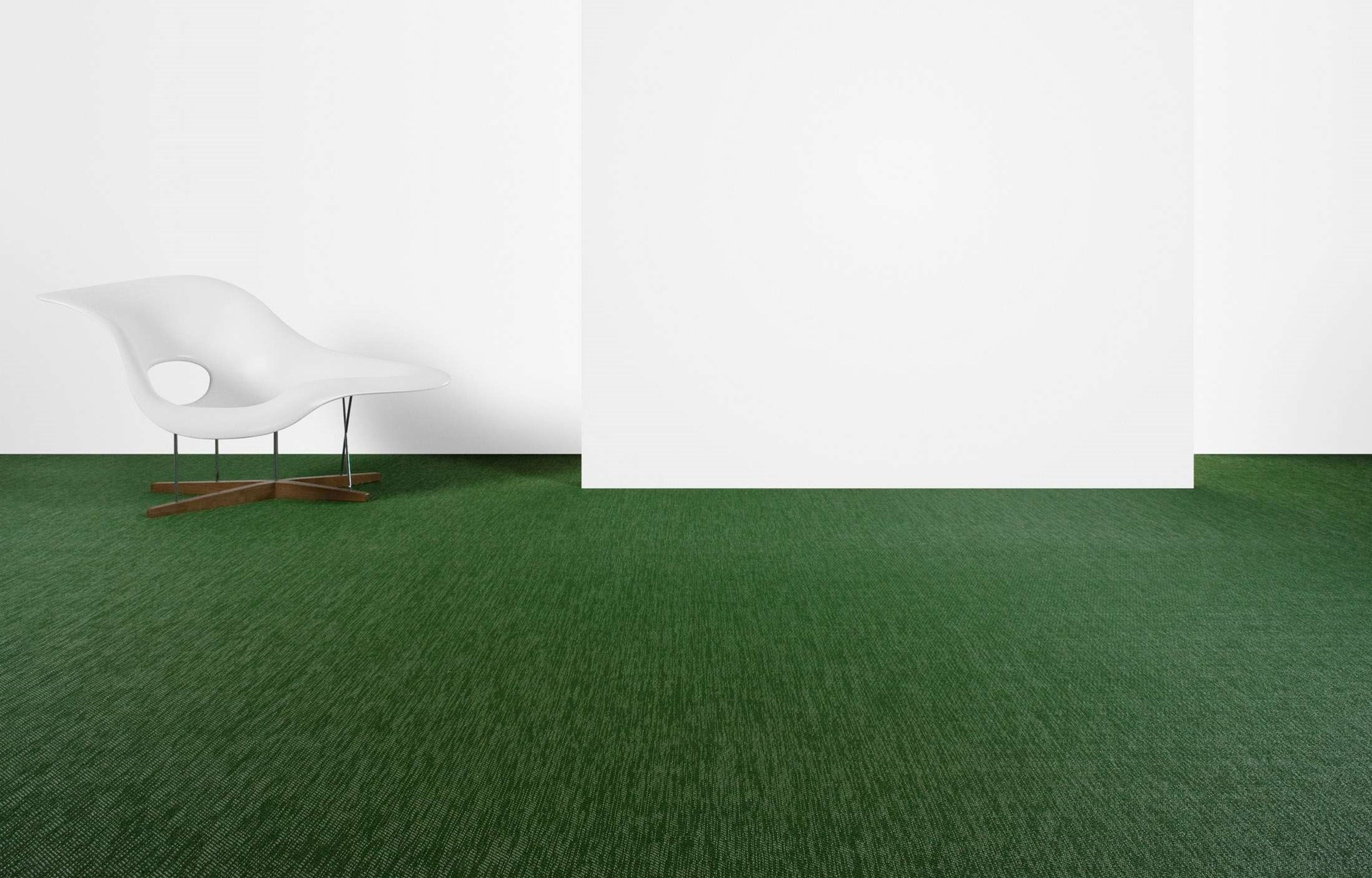 Виниловый пол Bolon плетёный Botanic Ivy 500x500x3 фото в интерьере