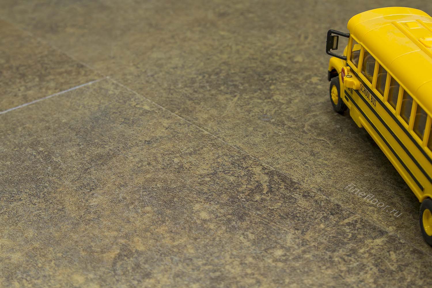 Кварцвиниловая плитка FineFloor замковая Stone Шато Де Фуа FF-1558 655×324×4,5 фото в интерьере