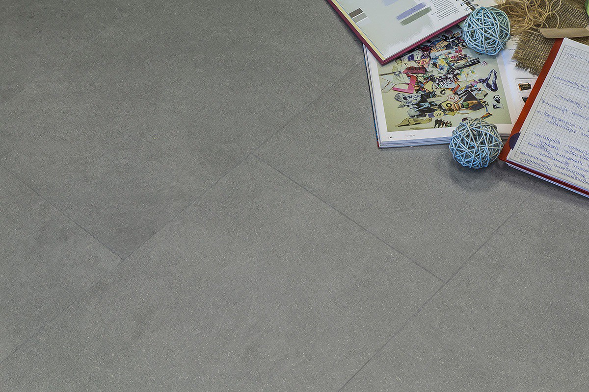 Кварцвиниловая плитка FineFloor замковая Stone Кампс-Бей FF-1588 655×324×4,5 фото в интерьере