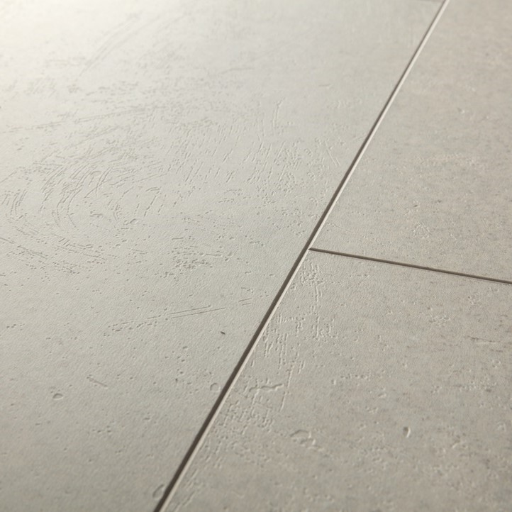 Кварцвиниловая плитка Quick Step замковая Ambient Click Минеральная крошка песочная AMCL40137 1300×320×4,5