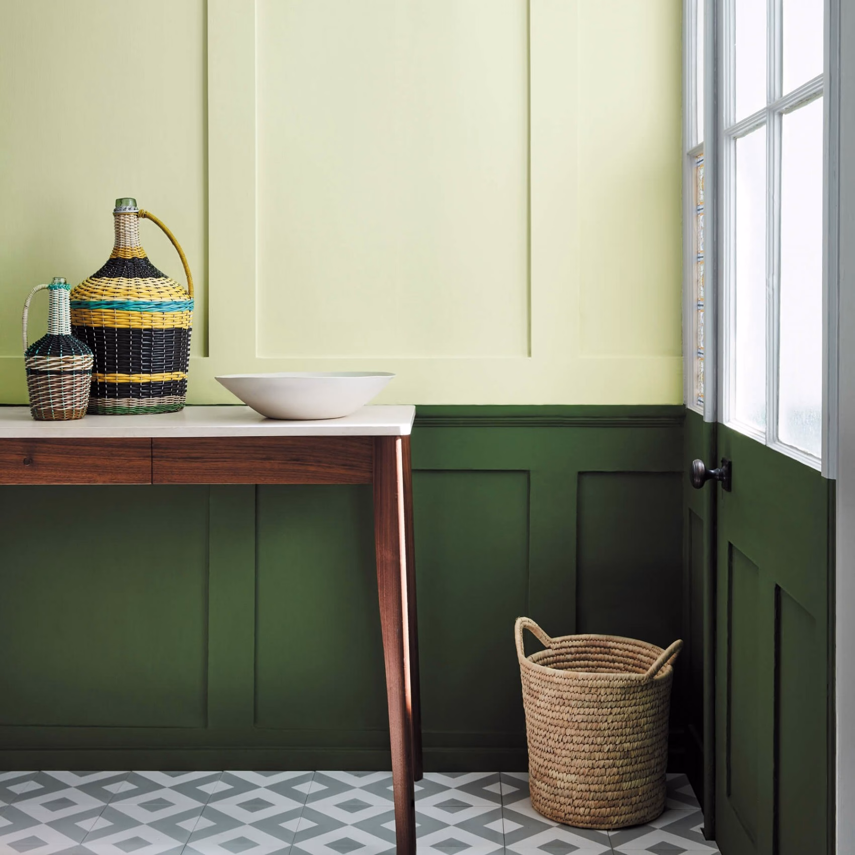 Краска Little Greene цвет Hopper 297 Absolute Matt 0,25 л