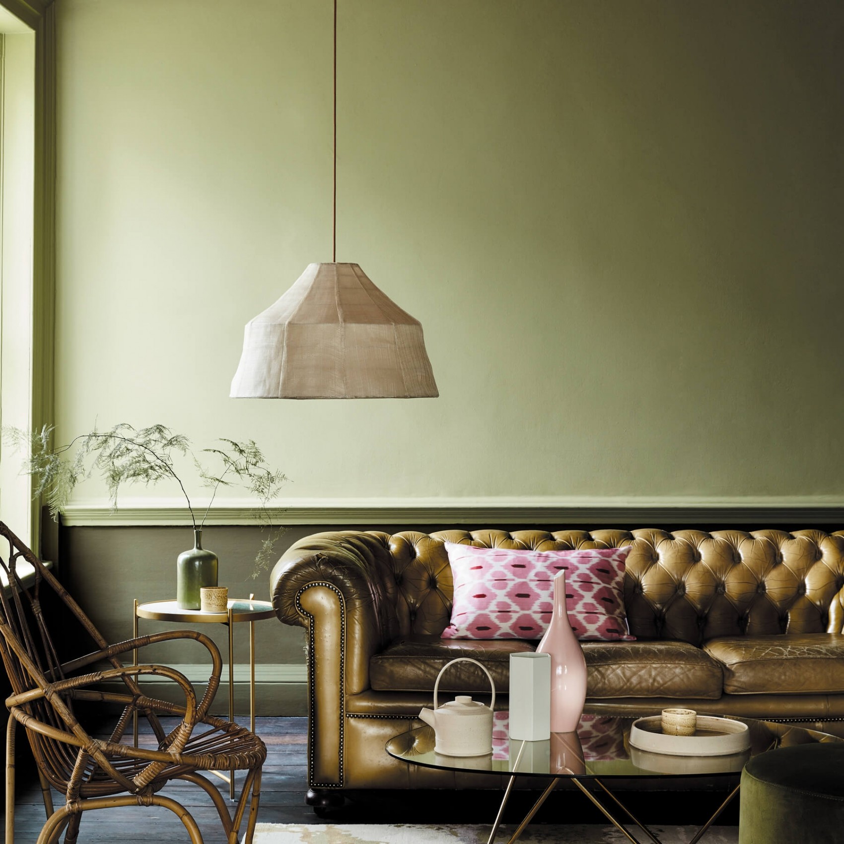 Краска Little Greene цвет Sir Lutyens Sage 302 Absolute Matt 0,06 л