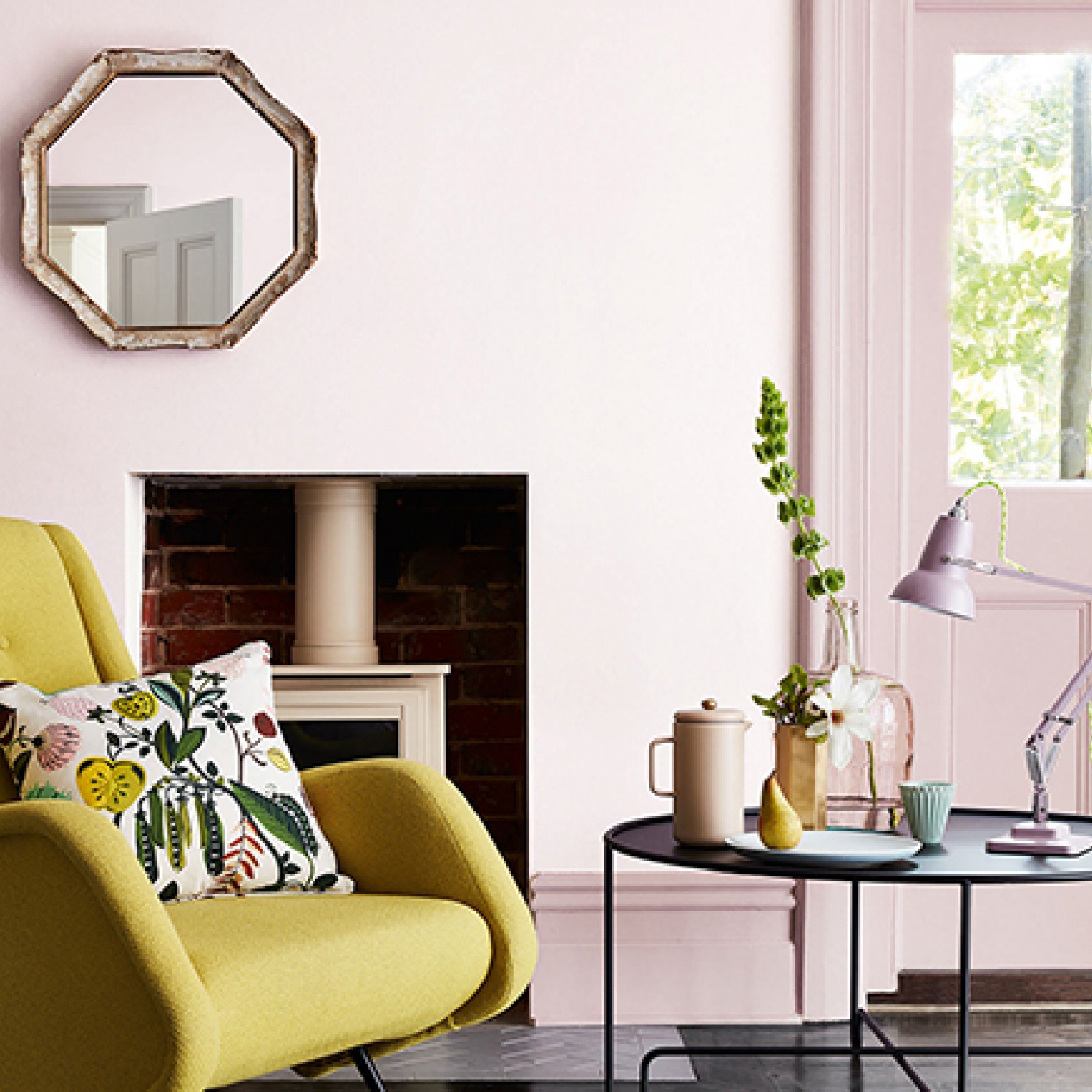Краска Little Greene цвет Dorchester Pink-Mid 286 Absolute Matt 0,25 л