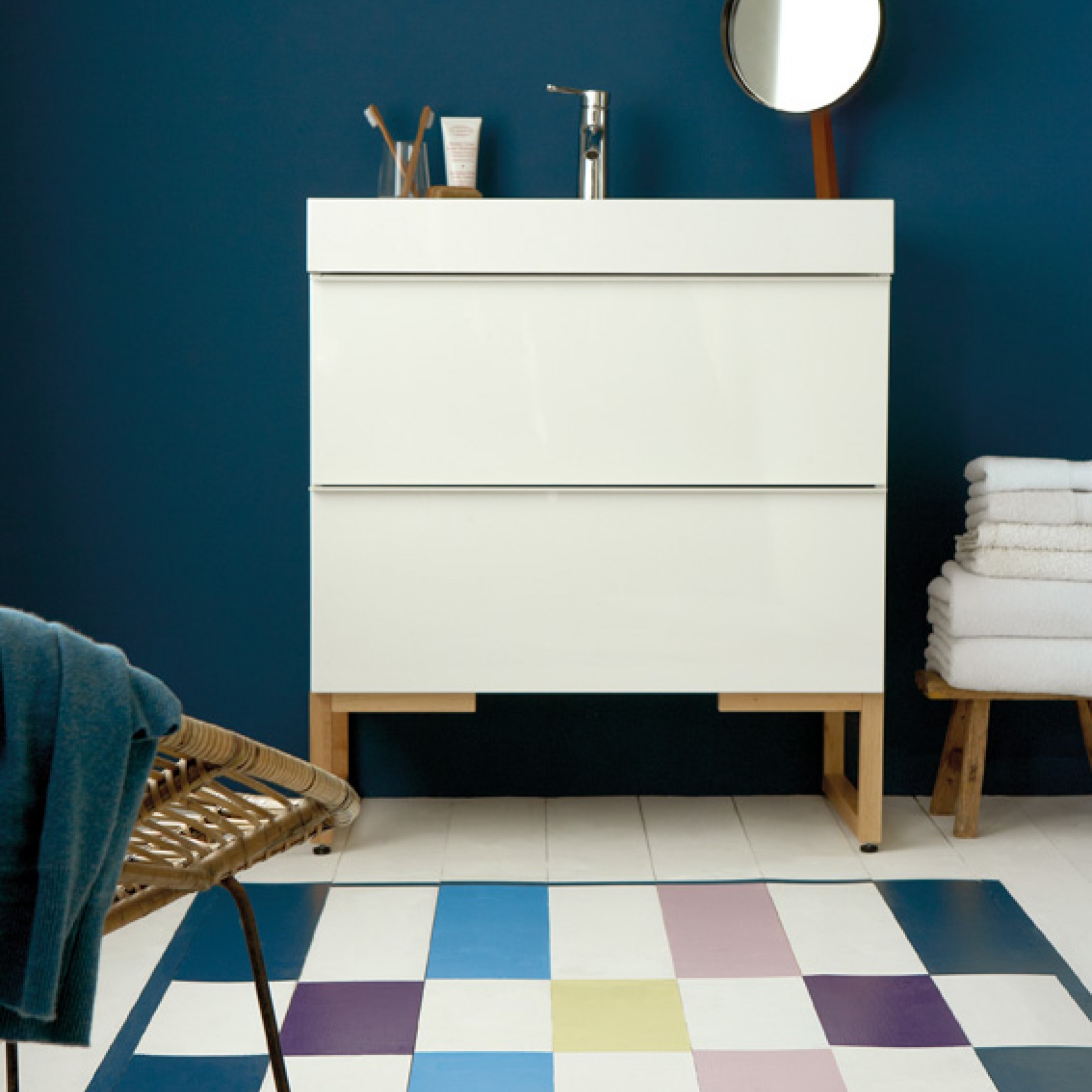 Краска Little Greene цвет Hicks blue 208 Interior Oil Eggshell 1 л