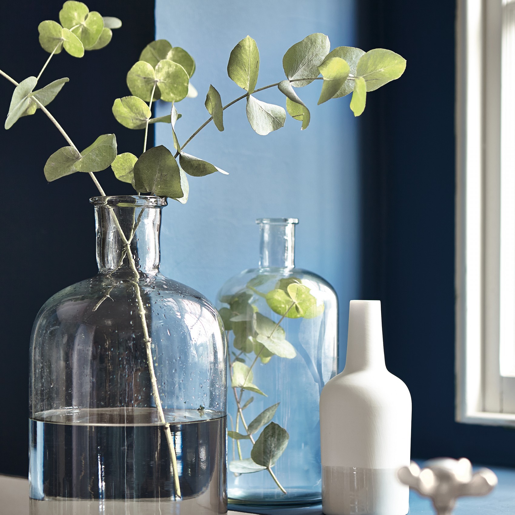 Краска Little Greene цвет Hicks blue 208 Interior Oil Eggshell 1 л