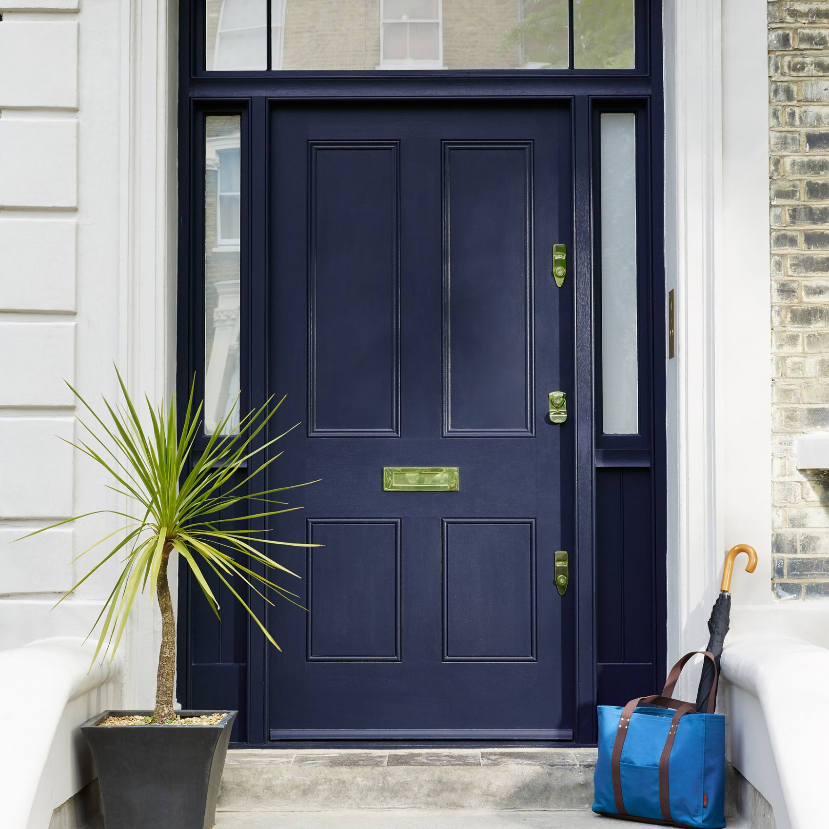 Краска Little Greene цвет Dock blue 252 Intelligent Masonry 5 л