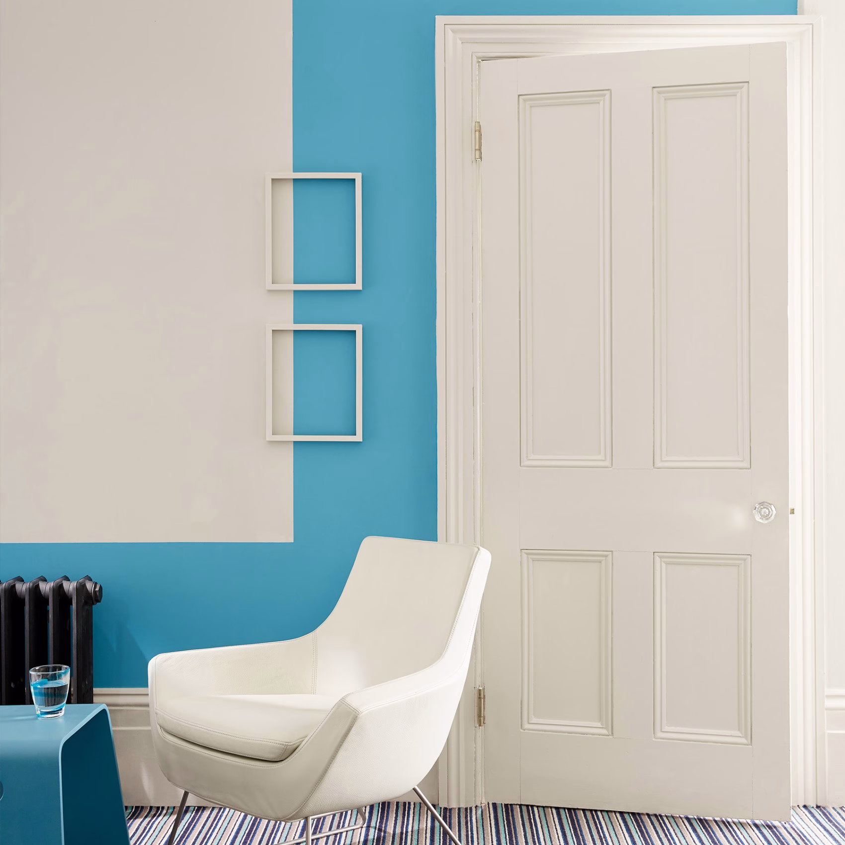 Краска Little Greene цвет Air Force blue 260 Intelligent Masonry 5 л
