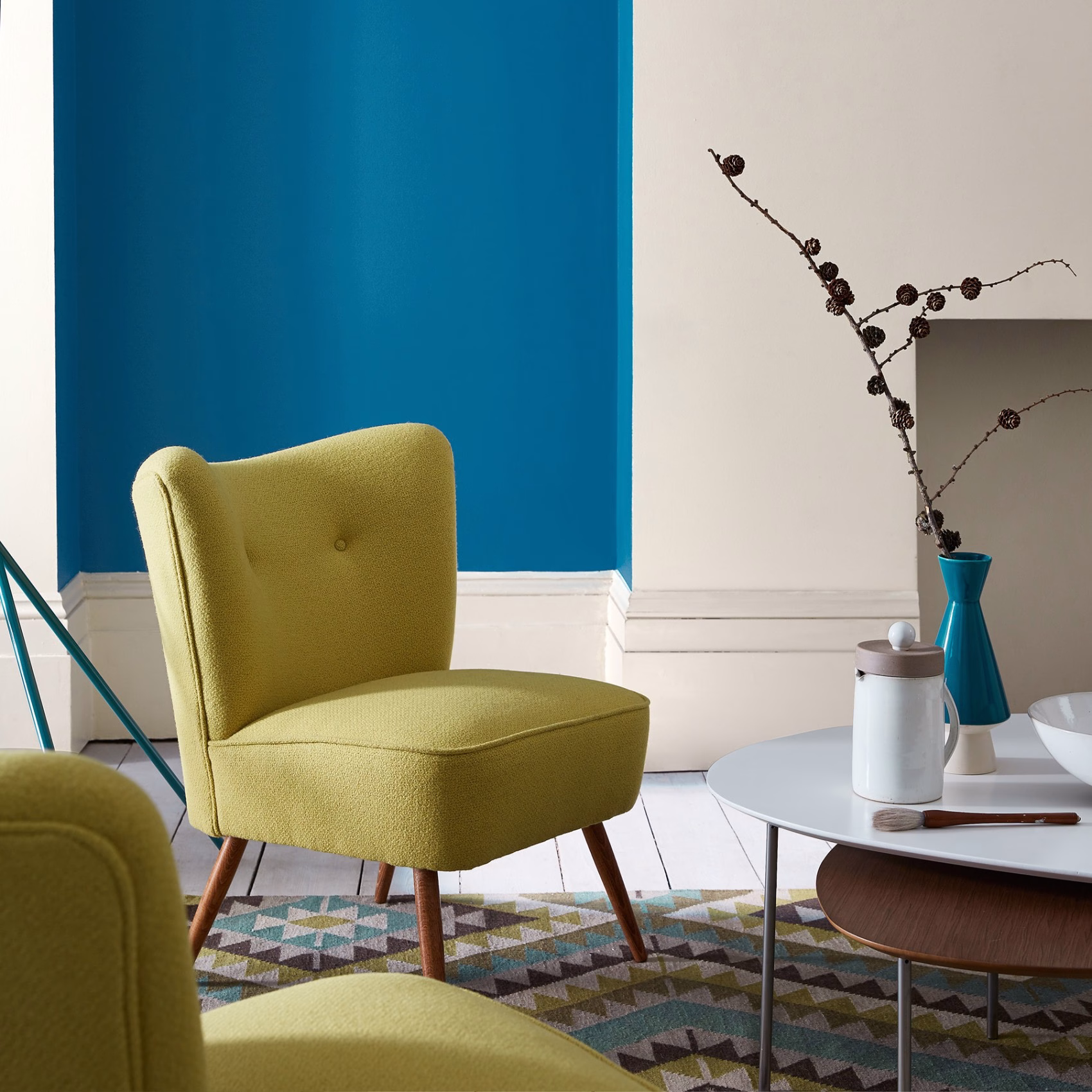 Краска Little Greene цвет Moon Shadow 261 Absolute Matt 0,06 л