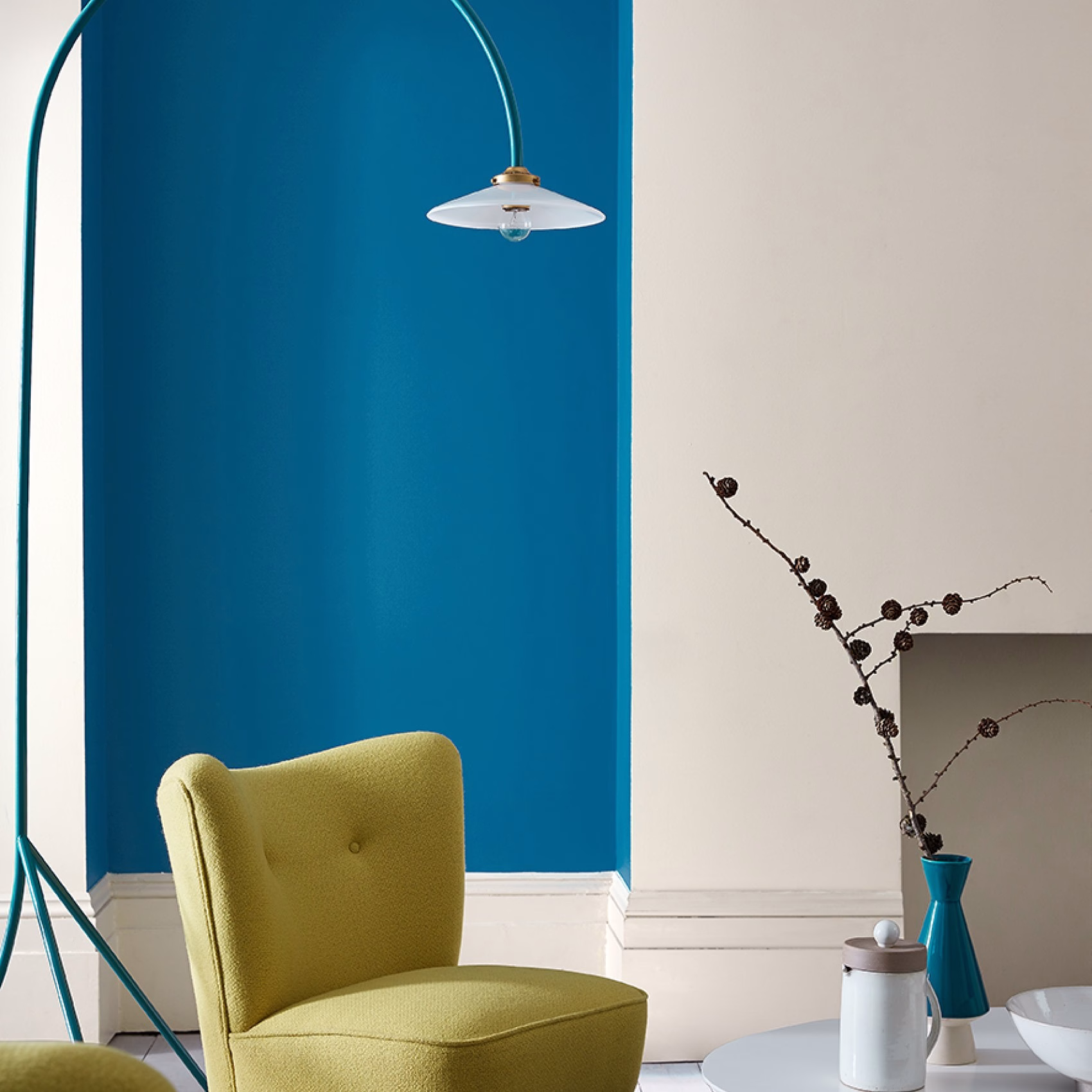 Краска Little Greene цвет Slaked Lime 105 Absolute Matt 0,25 л