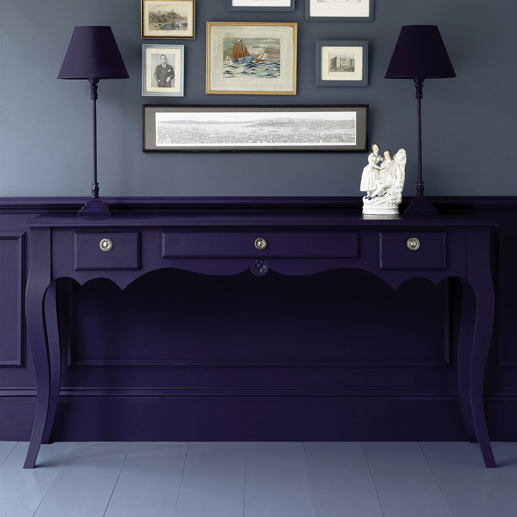Краска Little Greene цвет Juniper Ash 115 Absolute Matt 0,25 л