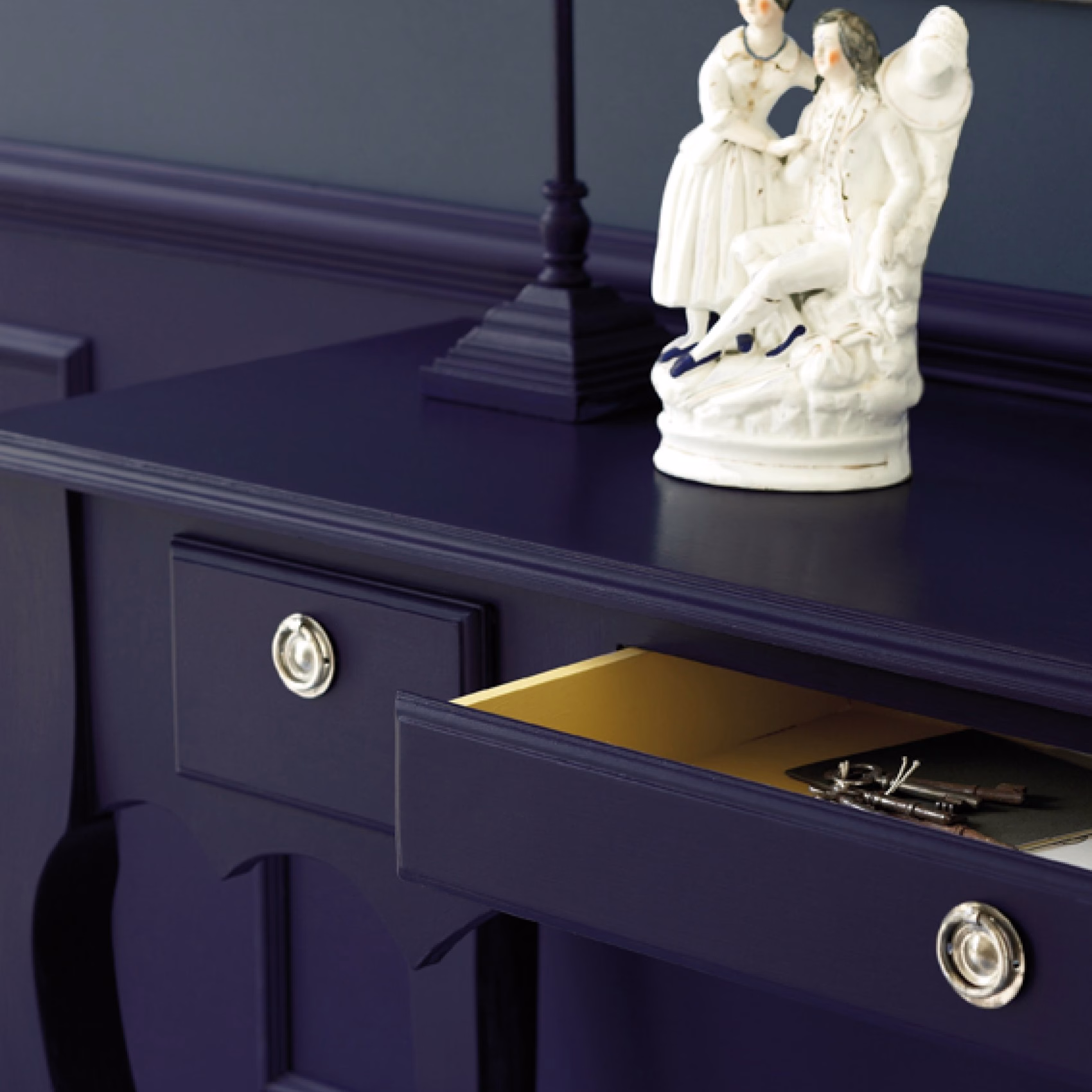 Краска Little Greene цвет Thai Sapphire 116 Absolute Matt 0,06 л