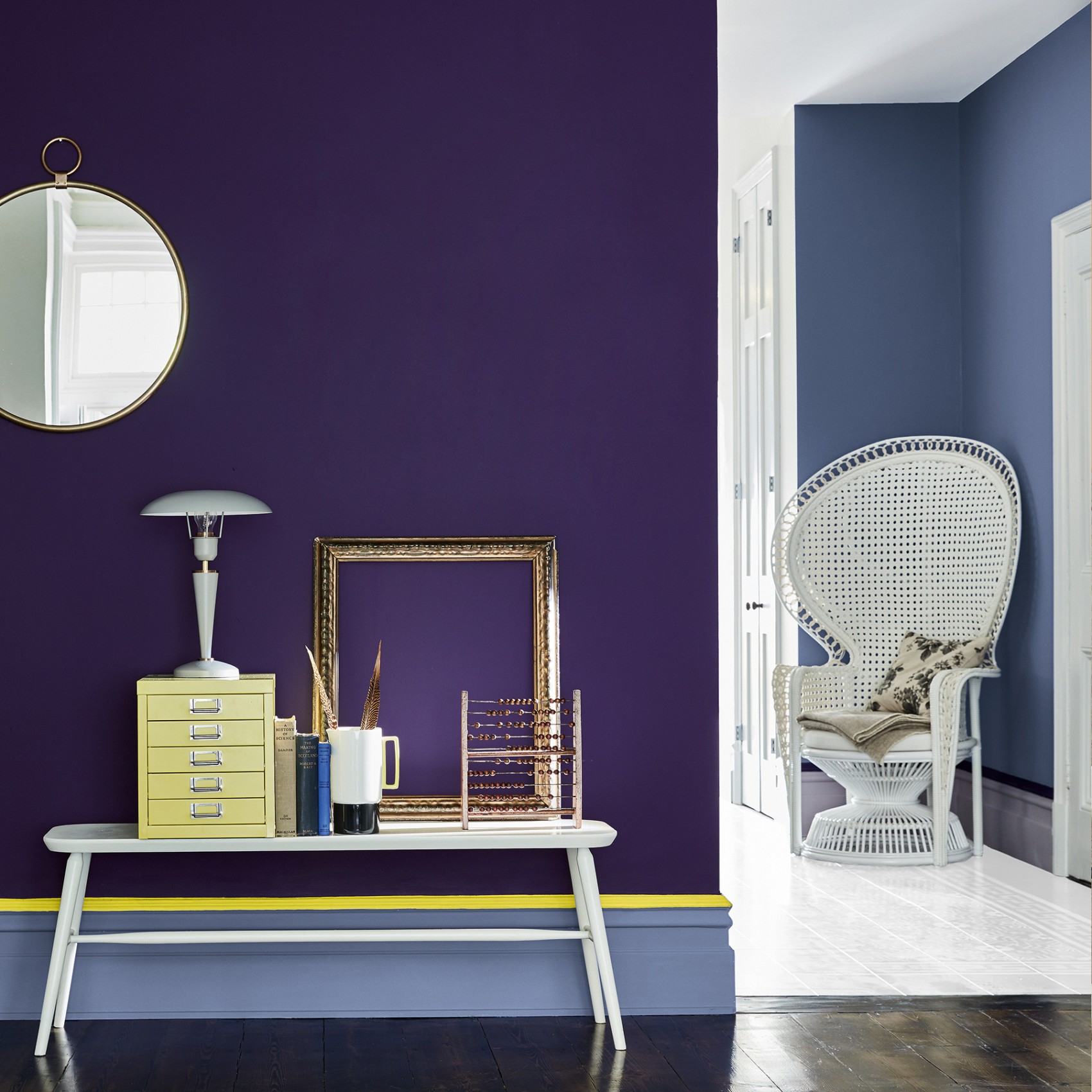 Краска Little Greene цвет Thai Sapphire 116 Absolute Matt 0,06 л