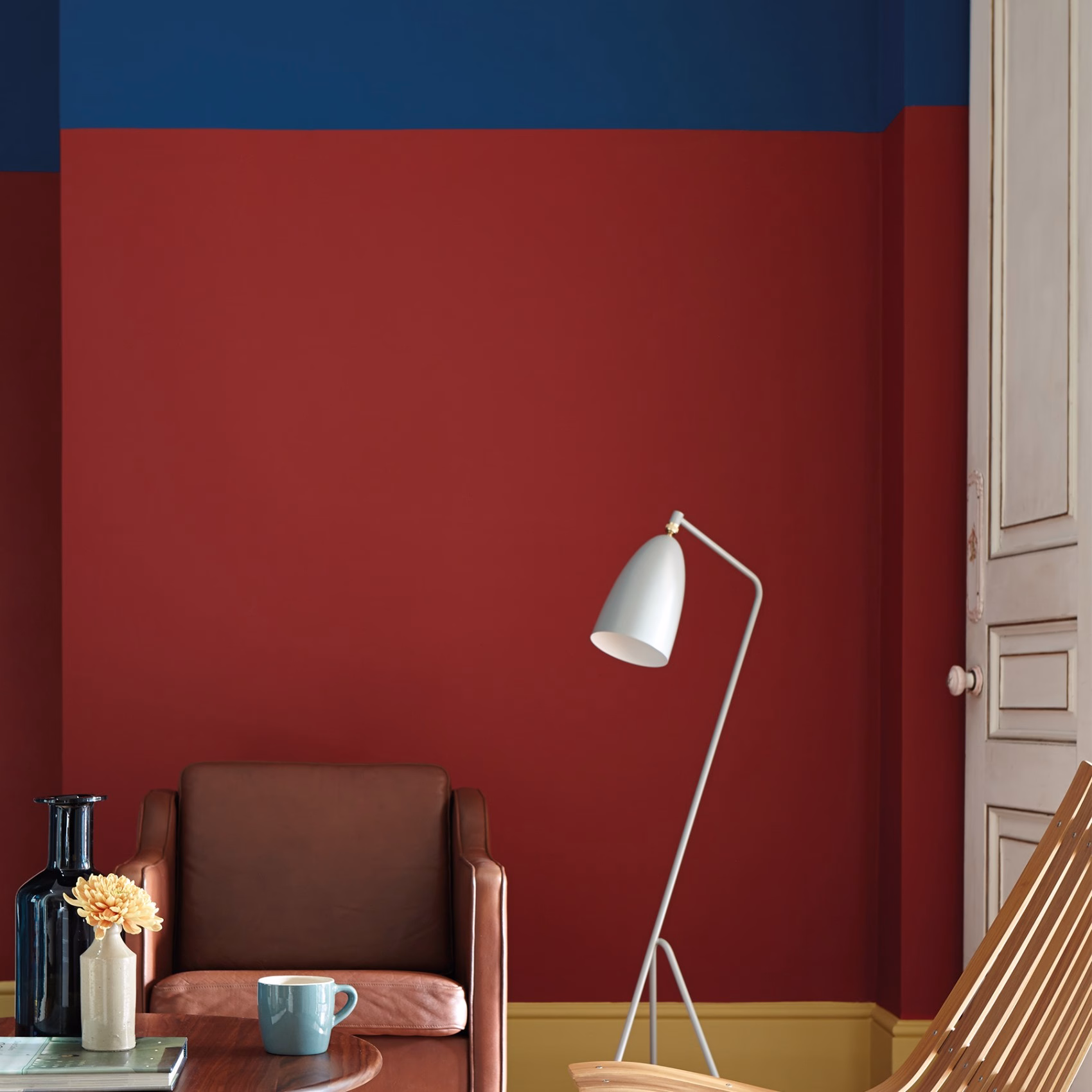 Краска Little Greene цвет Bronze Red 15 Interior Oil Eggshell 1 л