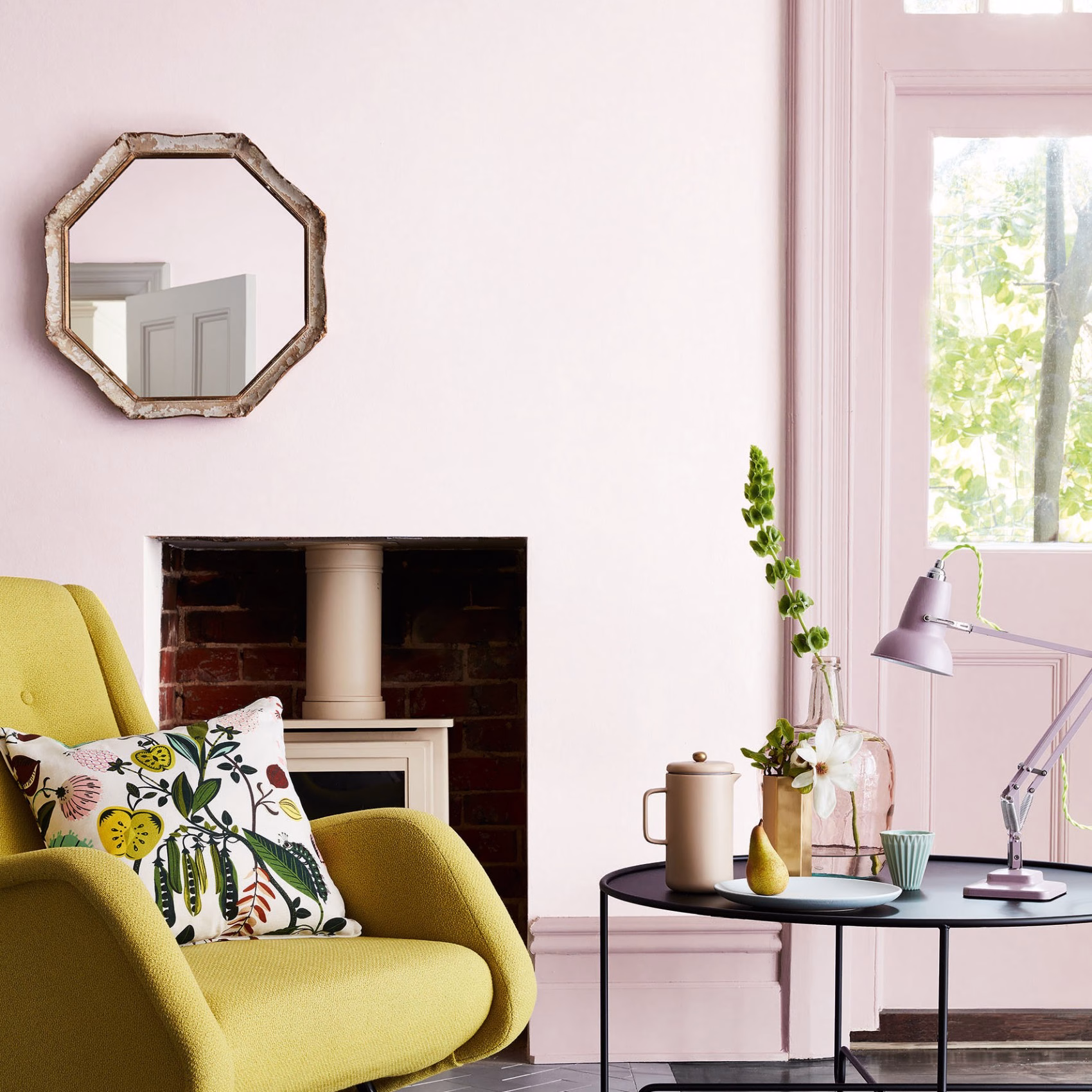 Краска Little Greene цвет Dorchester Pink 213 Absolute Matt 0,06 л