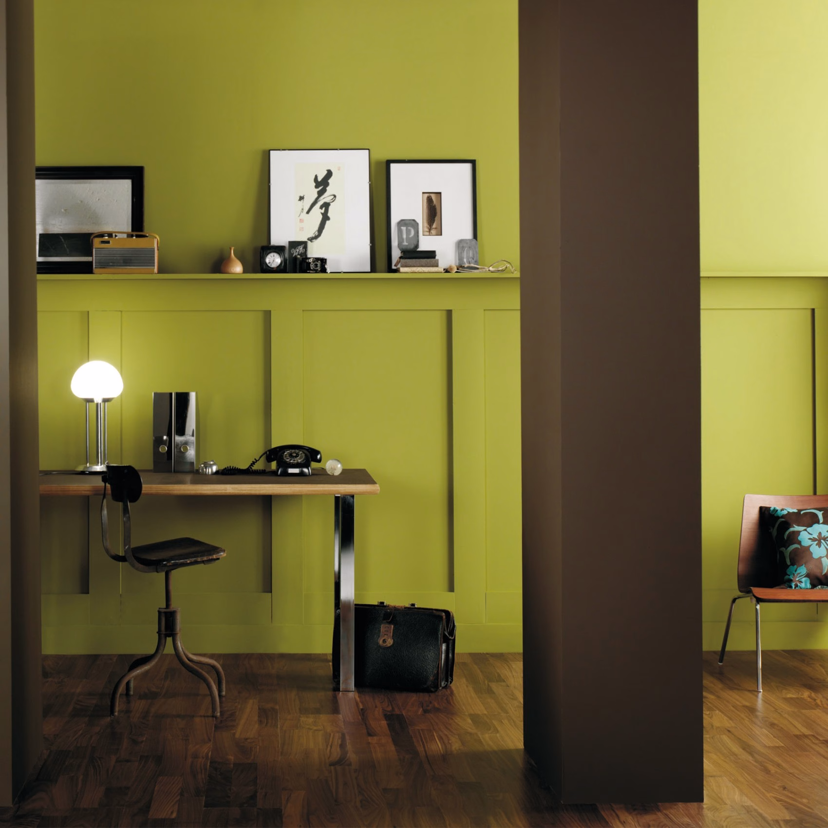 Краска Little Greene цвет Citrine 71 Interior Oil Eggshell 1 л
