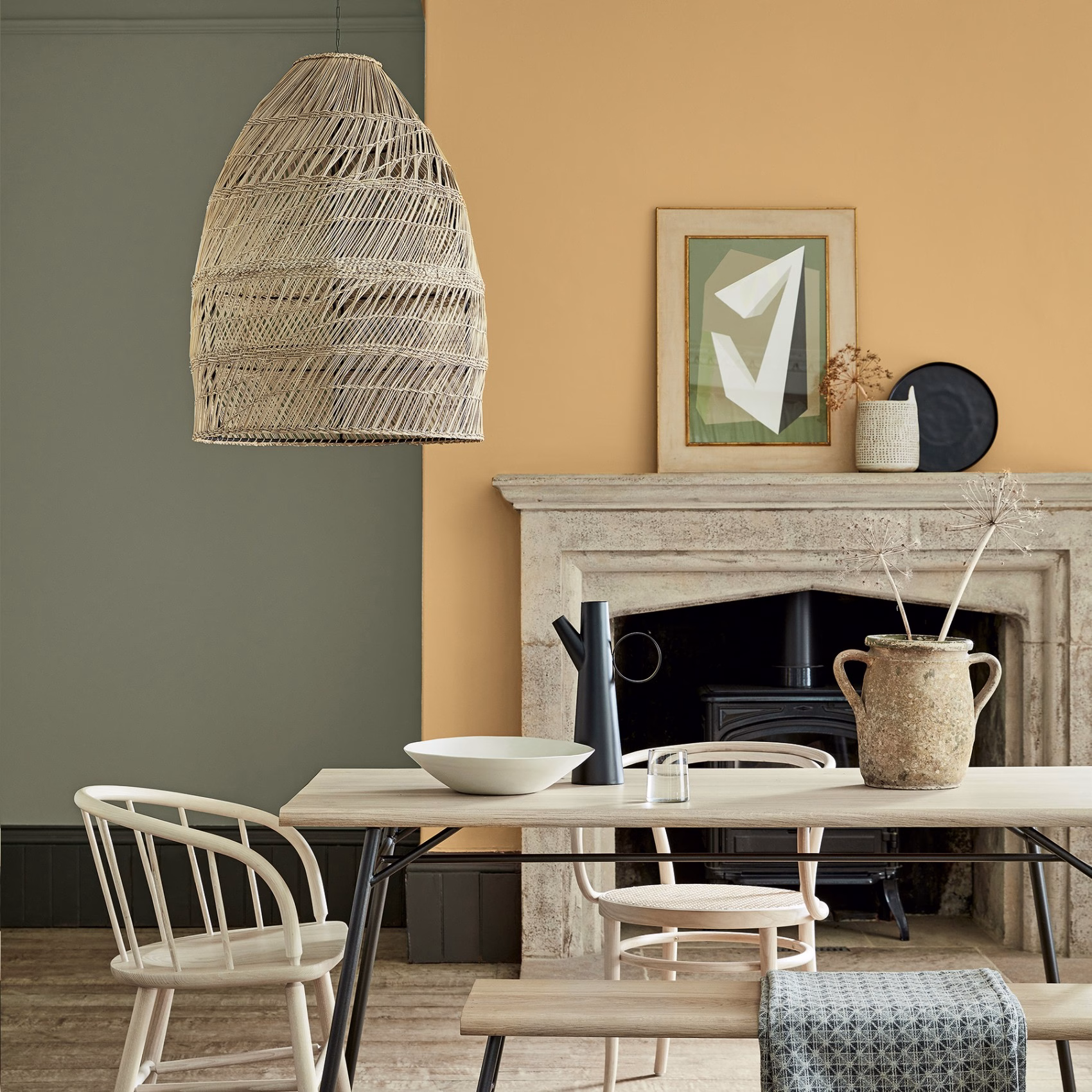 Краска Little Greene цвет Sage Green 80 Absolute Matt 0,25 л