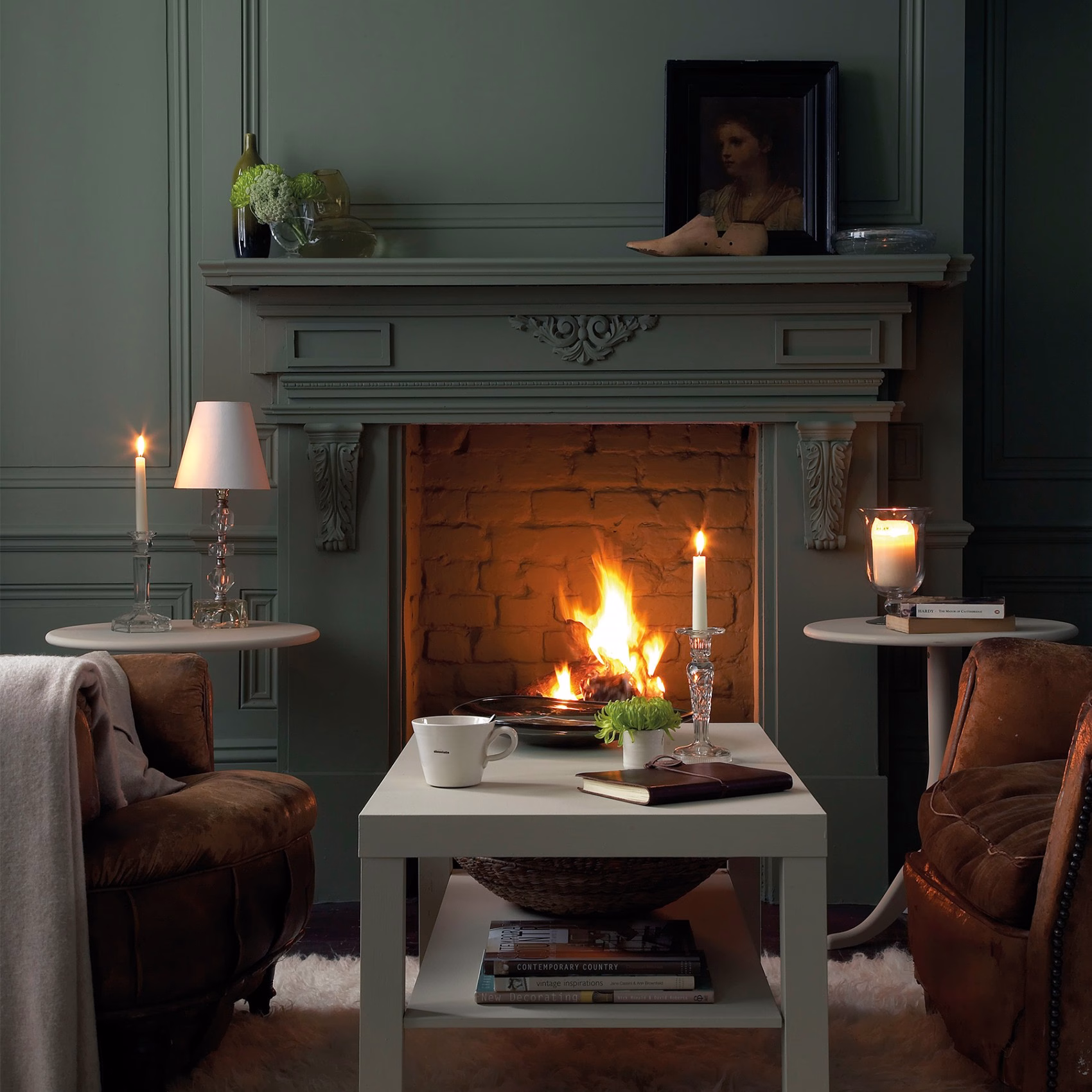 Краска Little Greene цвет Sage Green 80 Absolute Matt 0,25 л